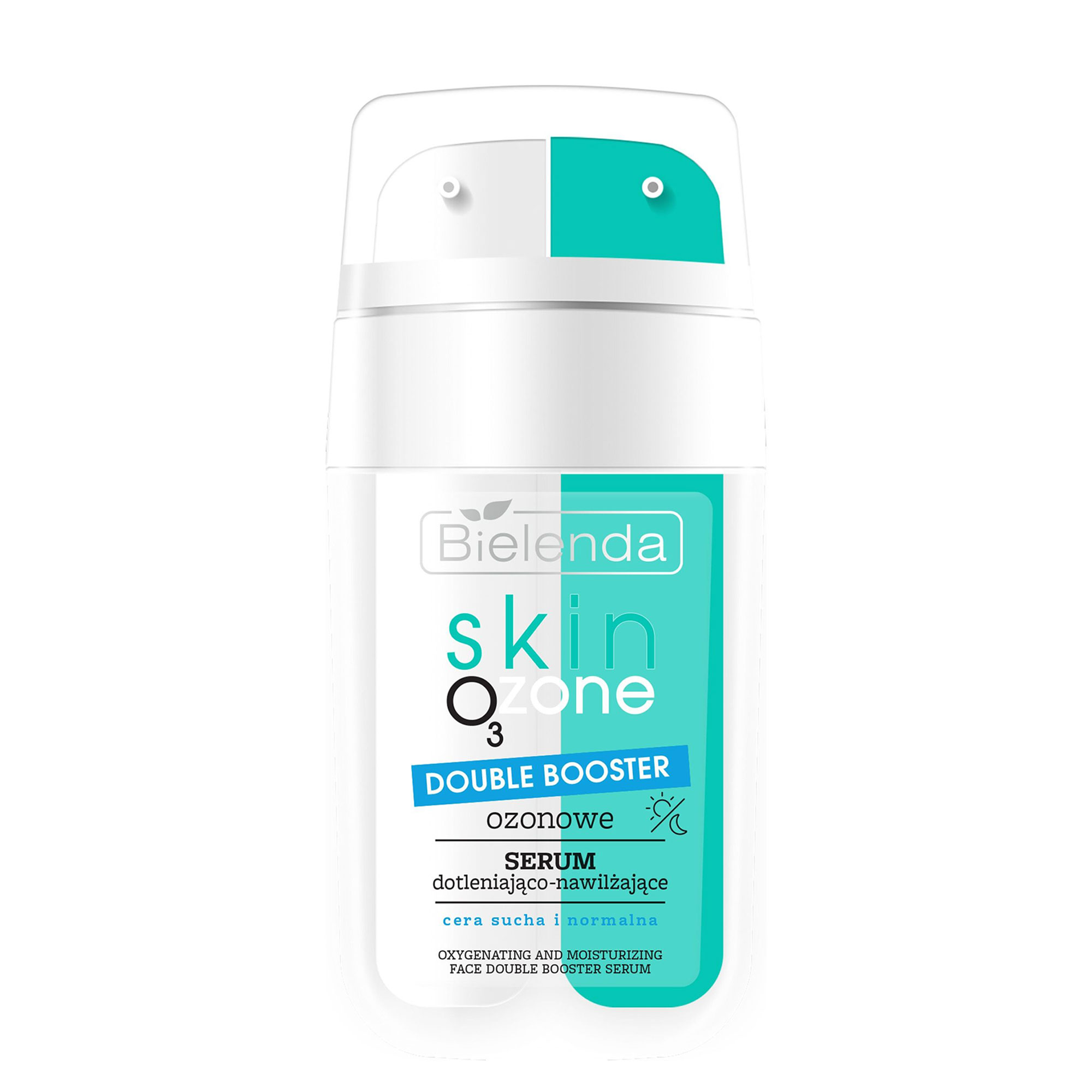 Уцінка! Киснева сироватка для обличчя Bielenda Skin O3zone Double Booster Озонова зволожувальна, 2*7.5 мл